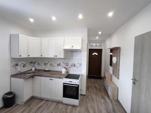 Kuchyňa alebo kuchynka v ubytovaní Apartmán Levandule