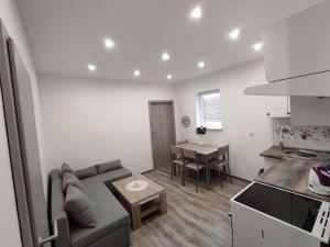 Kuchyňa alebo kuchynka v ubytovaní Apartmán Levandule