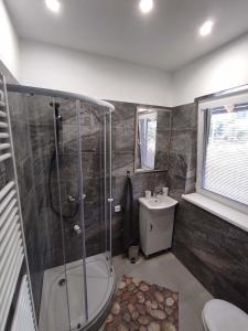 Kúpeľňa v ubytovaní Apartmán Levandule