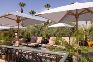 Zahrada ubytování Riad LAZ Mimoun & Spa