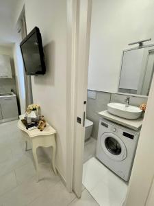 Vonios kambarys apgyvendinimo įstaigoje La Gatta - Appartamento al centro di La Spezia