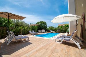 Πισίνα στο ή κοντά στο Vila Delma in Fazana,Peroj