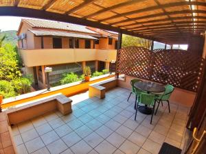 A balcony or terrace at Al Barcoco