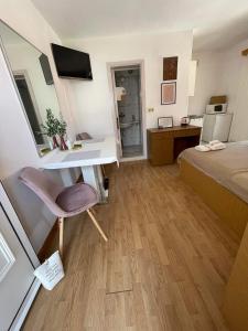 Kuchyň nebo kuchyňský kout v ubytování Apartments Sirena Korčula