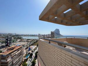 Balkón alebo terasa v ubytovaní Ático Bahía del Sol en Calpe con impresionantes vistas - Inmodream Calpe