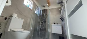 A bathroom at Vilka Cibulka a chata Cesnačik Még 37 kép