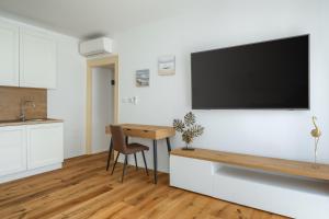 TV a/nebo společenská místnost v ubytování Deluxe Apartment Antonija