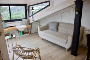 Posedenie v ubytovaní Appartement sur les toits, très jolie vue Provence