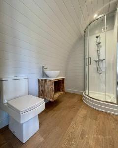 Ein Badezimmer in der Unterkunft EASTRIDGE GLAMPING