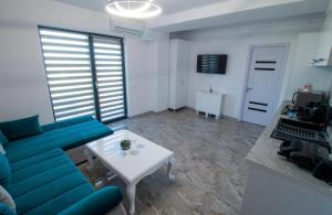 Posezení v ubytování Apartament Paradis Eforie nord