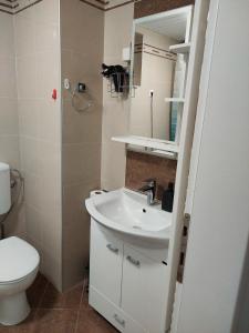 Phòng tắm tại City Passage Apartments- Rooms
