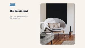 Posezení v ubytování Kasa Niche Hotel Redwood City