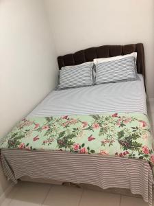 Cama o camas de una habitación en Apartamento Aconchegante em Itapema