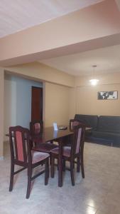Χώρος καθιστικού στο Departamento Plaza 3