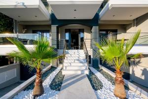 Exteriér nebo vchod ubytování Blue Wave Luxury Suites