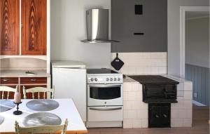 Kuchyň nebo kuchyňský kout v ubytování Cozy Home In Rttvik With Kitchen