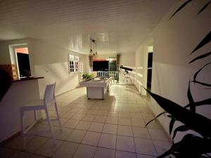 Posezení v ubytování HARMONY Appart Type Penthouse avec vue imprenable