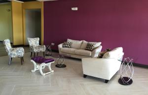 Posezení v ubytování Residency Suites