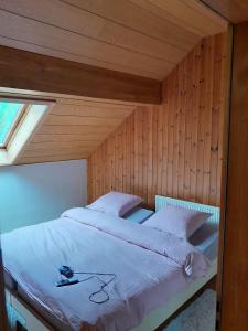 Postel nebo postele na pokoji v ubytování Soubey (Clairbief)