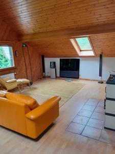 TV a/nebo společenská místnost v ubytování Soubey (Clairbief) + 31 fotografií