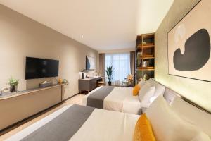 A television and/or entertainment centre at Dash Living on Prat