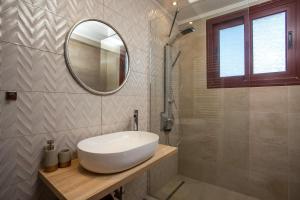 Kúpeľňa v ubytovaní Muses villa