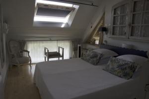 Postel nebo postele na pokoji v ubytování Chambre d'hôtes face à Briare