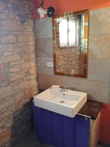 Koupelna v ubytování Locazione turistica La Bella Langa