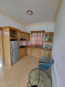 Kuchyň nebo kuchyňský kout v ubytování Apartment Derningham