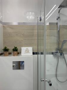 Bathroom sa Apartments Porta Baltica Premium
