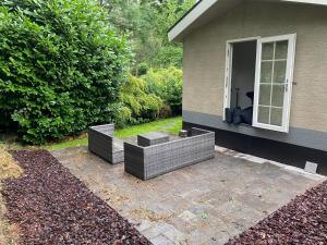 Zahrada ubytování Wellness chalet met sauna