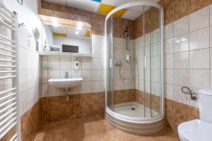 Kúpeľňa v ubytovaní OREA Hotel Arigone Olomouc