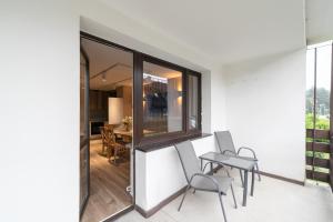 Area soggiorno di Wisła - Centrum, Apartament z Wiślaczkiem - Dream Apart