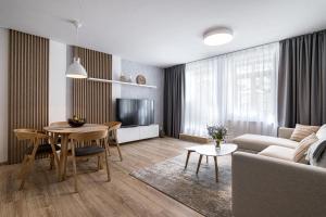 TV a/nebo společenská místnost v ubytování Hubertus Karlova Studánka