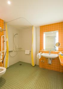 Koupelna v ubytování Seehotel Rheinsberg