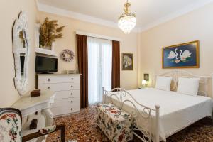 Posteľ alebo postele v izbe v ubytovaní Castle view house