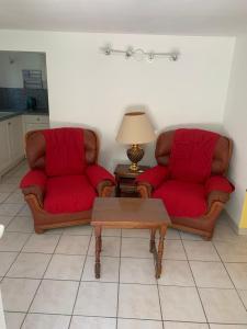 Posedenie v ubytovaní Appartement en rdc à argeles sur mer