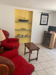Posedenie v ubytovaní Appartement en rdc à argeles sur mer
