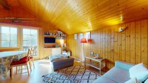 Setusvæði á Beautiful apartment for 4 people with a splendid view of les Dents du Midi