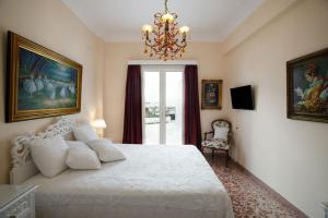 Posteľ alebo postele v izbe v ubytovaní Castle view house