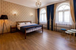 Llit o llits en una habitació de GRAF Kazbegi