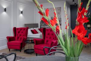 Część wypoczynkowa w obiekcie Apartament w centrum Krakowa 109