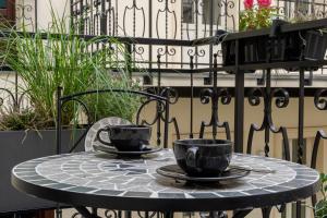 Balkon lub taras w obiekcie Apartament w centrum Krakowa 109