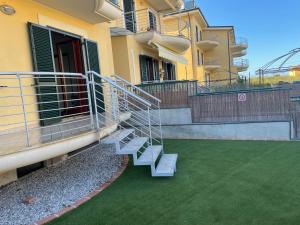Balkón nebo terasa v ubytování Residenza Punta Acquabella