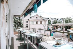 En balkon eller terrasse på Concorde Business Boutique Hotel + 52 billeder