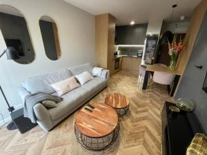 Posedenie v ubytovaní Apartament Bubble z darmowym parkingiem