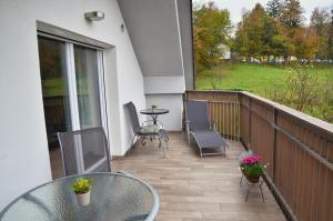 Balkón nebo terasa v ubytování Apartments Fine Stay Slovenia