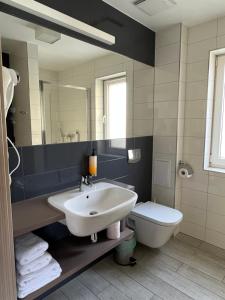 A bathroom at Apartament Czarna Góra Is11