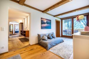 Posezení v ubytování Urlaubsparadies Bogenhof - 5 Minuten zum Lift