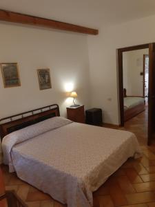 Postel nebo postele na pokoji v ubytování Agriturismo Iacchelli Armando B&B
